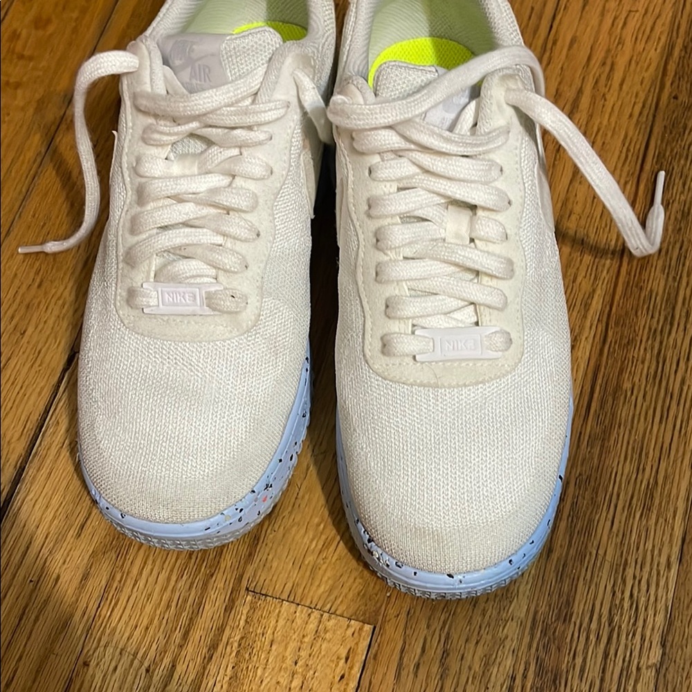 Nike Canvas Sneakers with Blue Accents